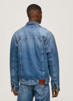 jachetă din denim supradimensionată bărbați Pepe Jeans denim 6Z0R46818 - imagine 4