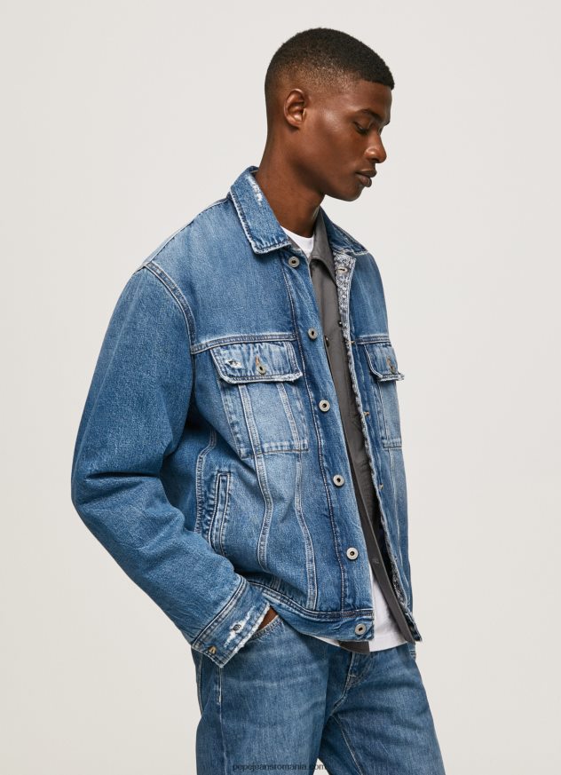 jacheta_din_denim_supradimensionata_barbati_pepe_jeans_denim_6z0r46818.jpg jachetă din denim supradimensionată bărbați Pepe Jeans denim 6Z0R46818 - imagine 1