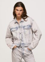 jachetă din denim supradimensionată femei Pepe Jeans denim 6Z0R46125 - imagine 3