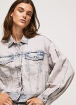 jachetă din denim supradimensionată femei Pepe Jeans denim 6Z0R46125 - imagine 4