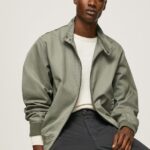 jachetă harrington din bumbac bărbați Pepe Jeans turnare 6Z0R46829