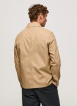 jachetă utilitare din pânză bărbați Pepe Jeans cămilă 6Z0R46827 - imagine 5