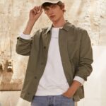 jachetă utilitare din pânză bărbați Pepe Jeans turnare 6Z0R46834
