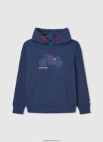 jerseu de bumbac cu detalii petice băiat Pepe Jeans jarman 6Z0R461597 - imagine 4