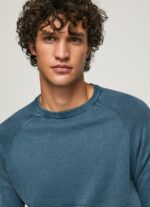 jerseu de bumbac cu guler rotund bărbați Pepe Jeans jarman 6Z0R46864 - imagine 3