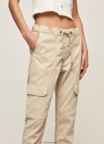 joggeri cargo noi de cruciada femei Pepe Jeans piatră 6Z0R46318 - imagine 3