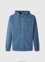 jumper cu logo cu fermoar bărbați Pepe Jeans jarman 6Z0R46911 - imagine 5