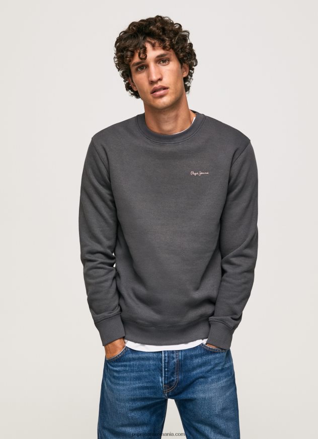 jumper_de_imprimare_foto_barbati_pepe_jeans_negru_spalat_6z0r46885.jpg jumper de imprimare foto bărbați Pepe Jeans negru spalat 6Z0R46885 - imagine 1