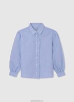 maiou cu detalii ajurate fată Pepe Jeans mousse 6Z0R461438 - imagine 4