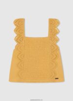 maiou cu volane fată Pepe Jeans mousse 6Z0R461478 - imagine 3