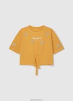 maiou cu volane fată Pepe Jeans strălucire 6Z0R461477 - imagine 5