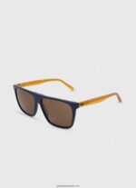 ochelari de soare supradimensionati bărbați Pepe Jeans scout albastru 6Z0R461301