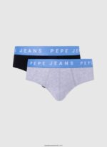 p print tk pachet de 3 boxeri bărbați Pepe Jeans dulwich 6Z0R461155 - imagine 4
