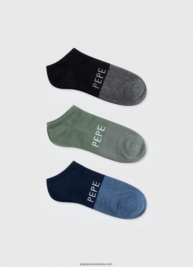 p print tk pachet de 3 boxeri bărbați Pepe Jeans studio roșu 6Z0R461154 - imagine 3