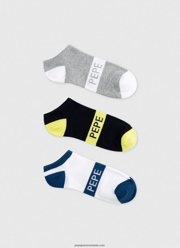 Pachet de 2 boxeri din bumbac elastic bărbați Pepe Jeans multi 6Z0R461151 - imagine 3