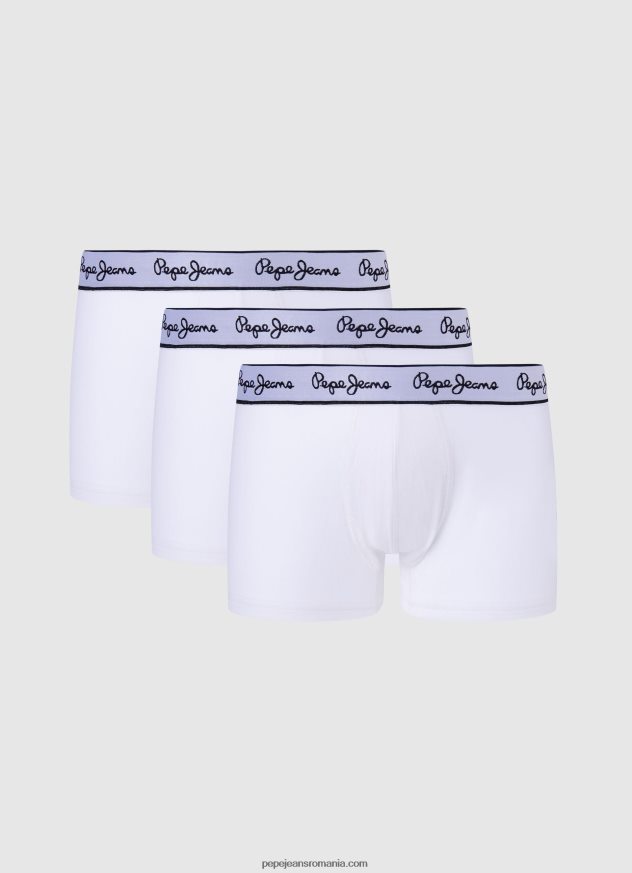 Pachet de 3 boxeri din bumbac elastic bărbați Pepe Jeans ozzy 6Z0R461162 - imagine 5