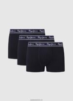 Pachet de 3 șosete lungi bărbați Pepe Jeans lemn de cedru 6Z0R461165 - imagine 5