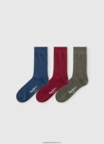 Pachet de 3 șosete lungi bărbați Pepe Jeans multi 6Z0R461164