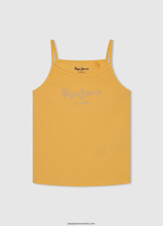 panou frontal top sella cu volane fată Pepe Jeans mousse 6Z0R461434 - imagine 4