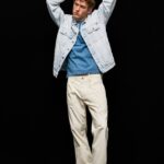 pantaloni cargo newton worker bărbați Pepe Jeans fildeş 6Z0R461123