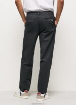 pantaloni chino largi bărbați Pepe Jeans negru spalat 6Z0R461103 - imagine 3
