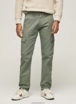 pantaloni chino sean regular fit bărbați Pepe Jeans turnare 6Z0R461126 - imagine 2