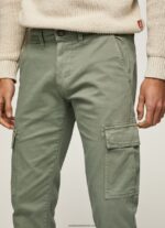 pantaloni chino sean regular fit bărbați Pepe Jeans turnare 6Z0R461126 - imagine 3