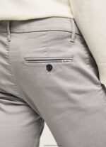 pantaloni chino slim james bărbați Pepe Jeans argent 6Z0R461110 - imagine 4