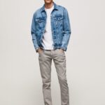 pantaloni de jogger obișnuiți stanley bărbați Pepe Jeans argent 6Z0R461101