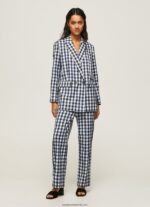 pantaloni drepti în carouri vichy femei Pepe Jeans multi 6Z0R46290