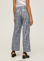 pantaloni drepti în carouri vichy femei Pepe Jeans multi 6Z0R46290 - imagine 4
