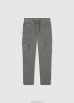 pantaloni jogger cu imprimeu cu logo băiat Pepe Jeans turnare 6Z0R461678 - imagine 4