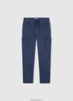 pantaloni jogger cu imprimeu cu logo băiat Pepe Jeans turnare 6Z0R461678 - imagine 5