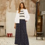 pantaloni largi imprimati femei Pepe Jeans multi 6Z0R46300