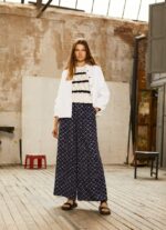 pantaloni largi imprimati femei Pepe Jeans multi 6Z0R46300