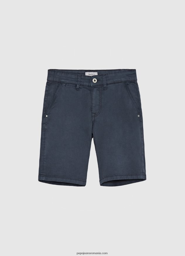 pantaloni scurți chino cu ajustare normală băiat Pepe Jeans fildeş 6Z0R461697 - imagine 5