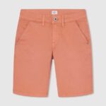 pantaloni scurți chino cu ajustare normală băiat Pepe Jeans portocala de dovleac 6Z0R461692