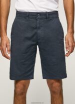 pantaloni scurți chino din bumbac bărbați Pepe Jeans dulwich 6Z0R461134 - imagine 3