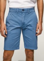 pantaloni scurți chino din bumbac bărbați Pepe Jeans ozzy 6Z0R461133 - imagine 3