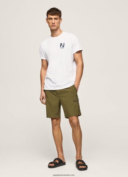 pantaloni scurți de baie fergus cargo bărbați Pepe Jeans harvard kaki 6Z0R461141