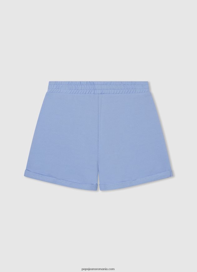 pantaloni scurți din bumbac cu talie elastică fată Pepe Jeans dafin 6Z0R461501 - imagine 2