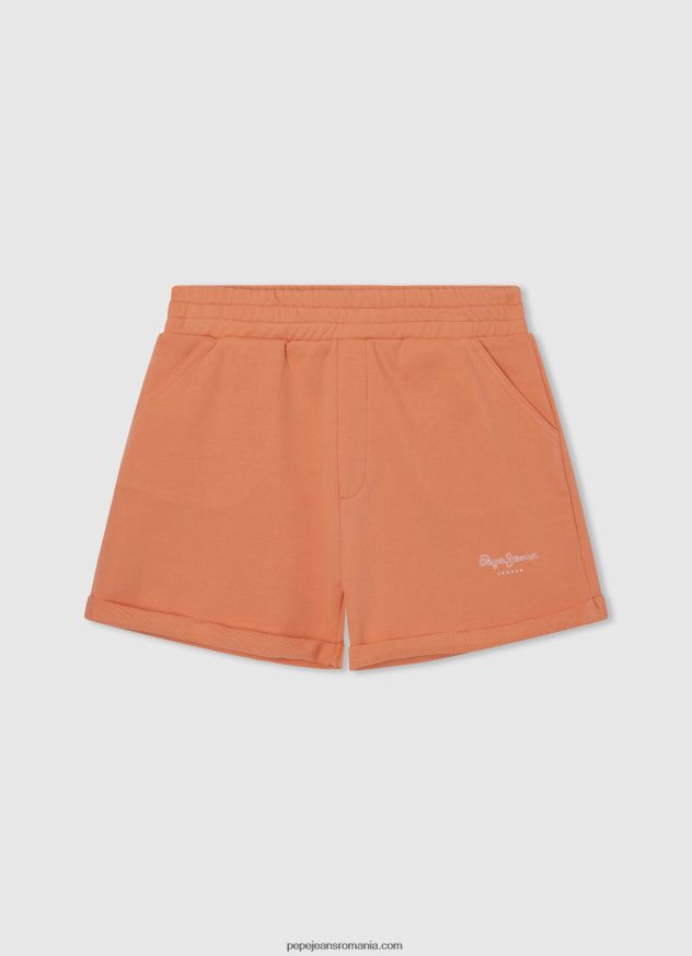 pantaloni scurți din bumbac cu talie elastică fată Pepe Jeans dafin 6Z0R461501 - imagine 4