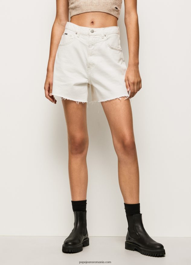pantaloni scurți din denim balloon fit femei Pepe Jeans denim 6Z0R46498 - imagine 2