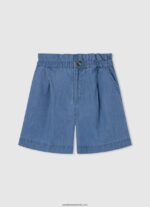 pantaloni scurți din denim cu ajustare normală fată Pepe Jeans denim 6Z0R461486 - imagine 4