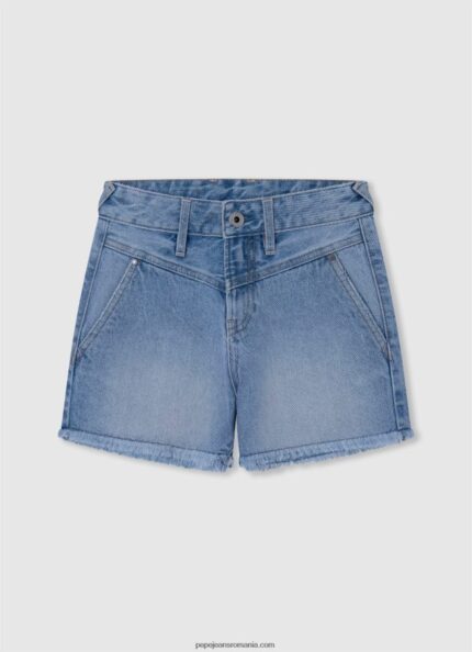 pantaloni scurți din denim cu ajustare normală fată Pepe Jeans denim 6Z0R461486