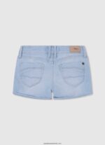 pantaloni scurți din denim cu ajustare normală fată Pepe Jeans denim 6Z0R461503 - imagine 2