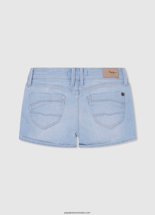 pantaloni scurți din denim cu ajustare normală fată Pepe Jeans denim 6Z0R461503 - imagine 2