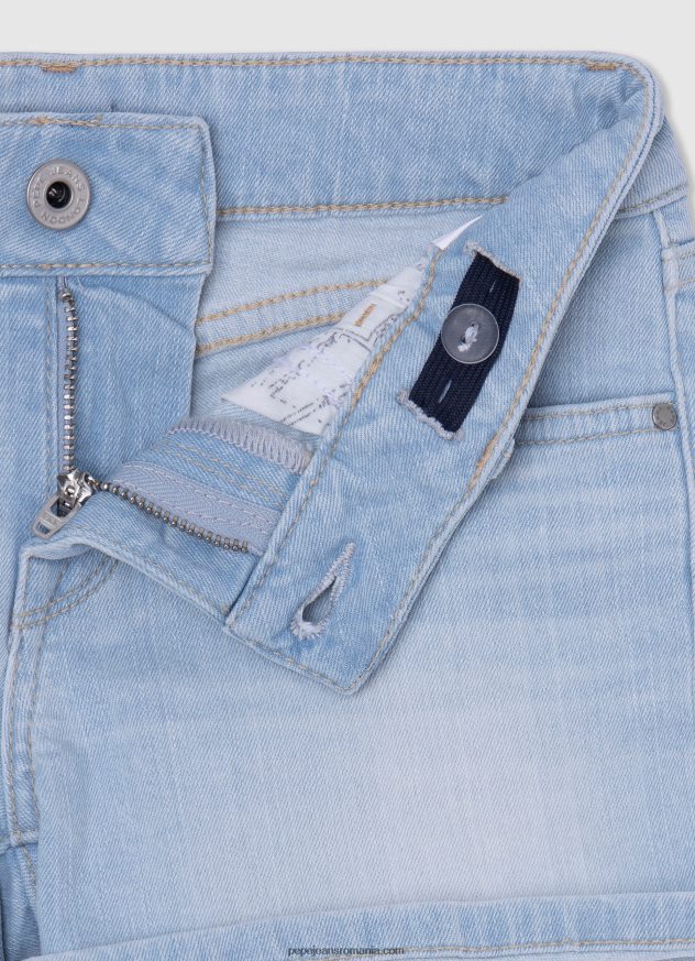 pantaloni scurți din denim cu ajustare normală fată Pepe Jeans denim 6Z0R461503 - imagine 3