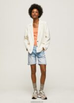 pantaloni scurți din denim cu ajustare normală femei Pepe Jeans denim 6Z0R46499