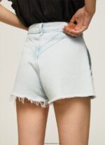 pantaloni scurți din denim cu ajustare normală femei Pepe Jeans denim 6Z0R46510 - imagine 5